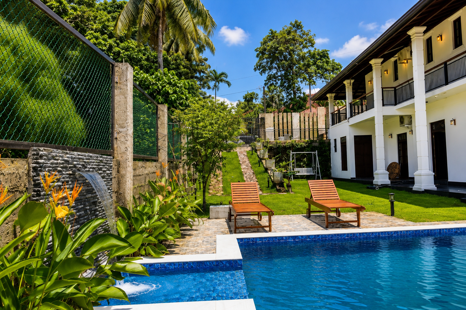 Swimming pool at Emerald Edge Villa