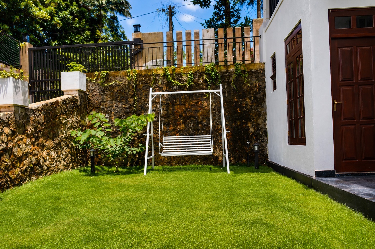 Garden area