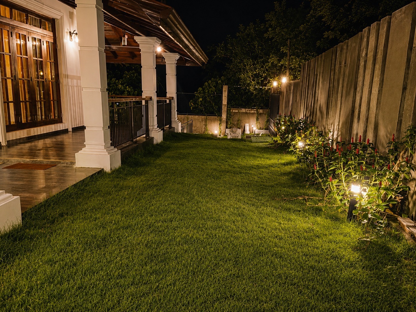 Relaxed evening ambience
